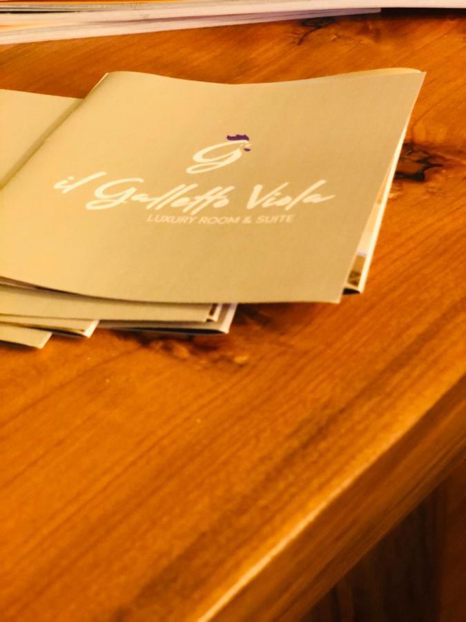 Il Galletto Viola, Luxury Room & Suite Palazzolo Acreide Buitenkant foto